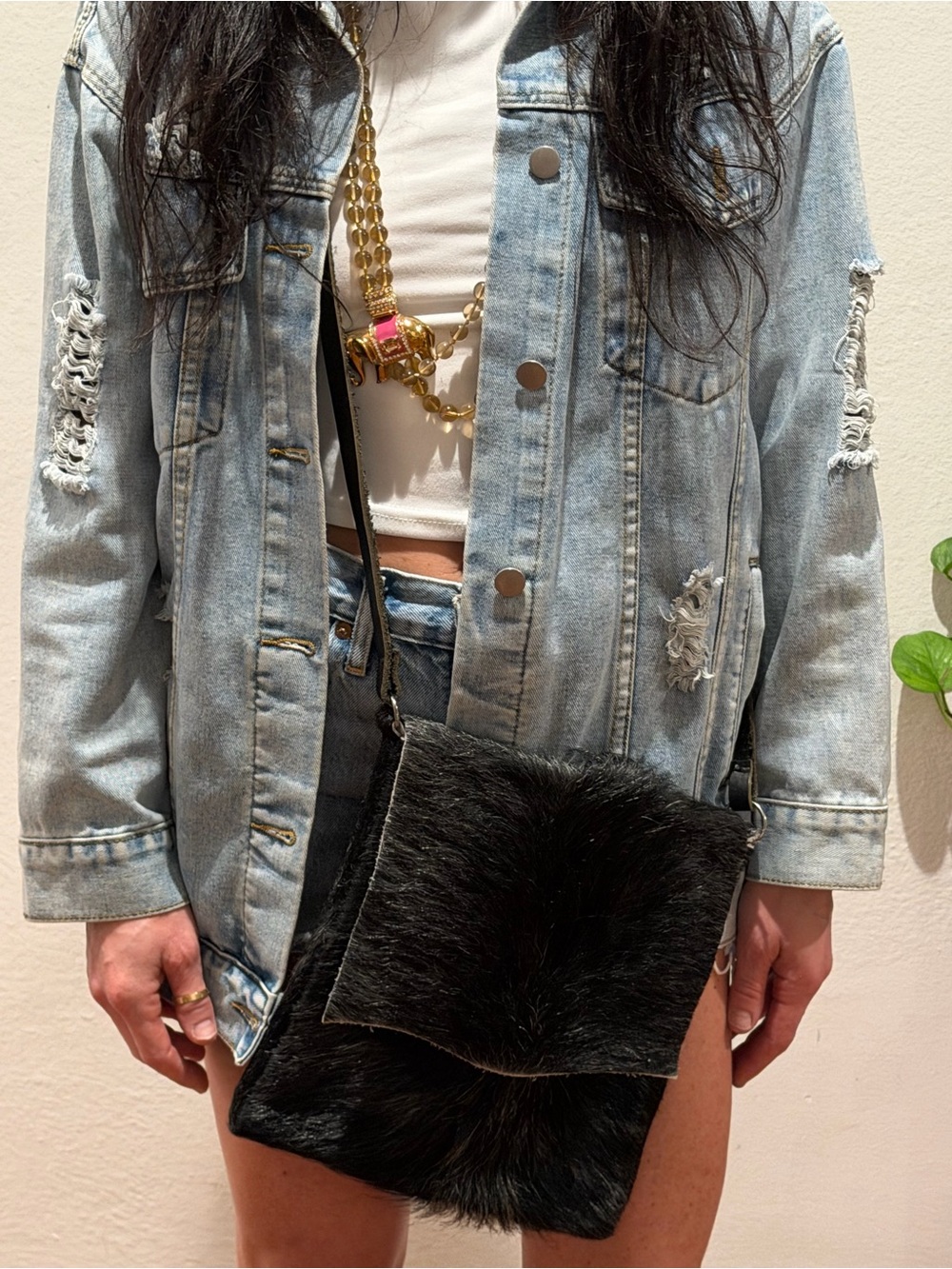 Cross Body Calf Jimmi WZ inspired Purse